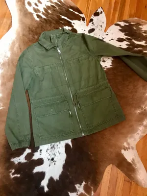 Old Navy Twill Field Jacket sz M thumbnail 3