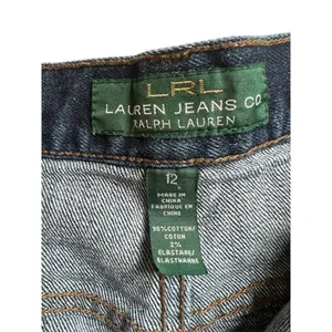 LRL Lauren Jeans CO Ralph Lauren Medium Wash Pencil Skirt Size 12 thumbnail 2