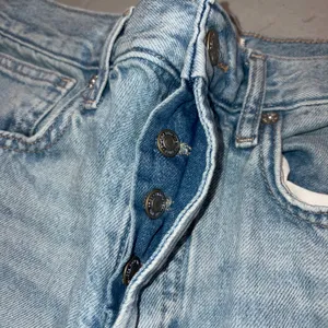 Free People We The Free Ripple Wide Leg Pieced Cropped Denim Button Fly Jeans 26 thumbnail 8