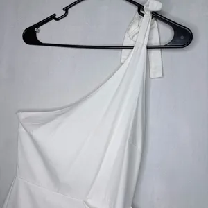 Showpo. White Linen Blend Mini Dress thumbnail 5
