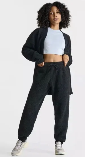 NWT NIKE Sportswear Phoenix Cozy Boucle High-Waisted Oversized Knit Pant thumbnail 1