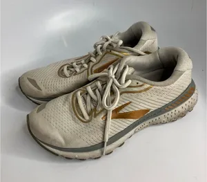 Brooks Adrenaline GTS 20 Women 7.5 Beige Gold Good Running Shoes 1202961B164 thumbnail 1
