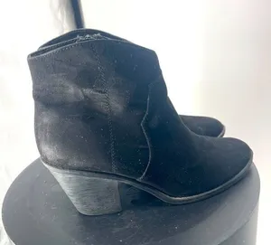 Faded glory black‎ bootie size 9 thumbnail 1