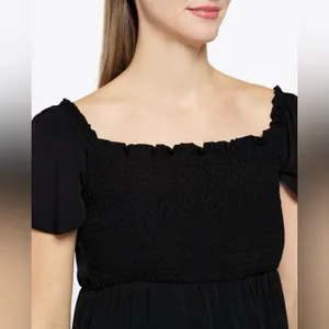 Stitch Fix Kaileigh Malia Maternity Ruffle Sleeve Dress size‎ Small NWT thumbnail 2