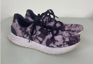NOBULL Ripstop Runner Purple Tie Dye Training Running Shoes Womens 8.5 thumbnail 1