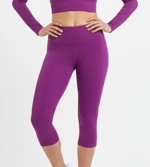 Lululemon Align High‎ Rise Crop Leggings Amethyst Purple Size 6 Athletic Yoga thumbnail 1