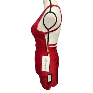 Faviana Ruby Backless Bodycon Dress Size 2 thumbnail 6