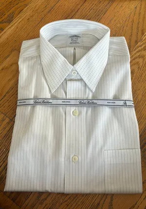 Brooks Brothers Men’s Striped Button Down Shirt thumbnail 1