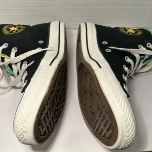 Converse Chuck Taylor Multi colored, Multi tongue Hi Top Sneakers Woman 8 Men 6 thumbnail 11