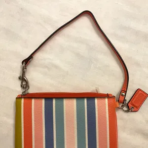 Coach Peyton Multistripe Medium Wristlet | Sweet and Saucy thumbnail 6