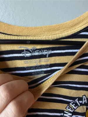 Disney Winnie the Pooh Sweet As Can Bee Striped Long Sleeve Shirt thumbnail 4