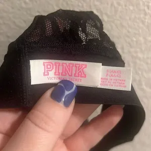 ✨PINK Victoria's Secret Black Unlined Date Floral Lace Halter Sz S Bralette✨ thumbnail 7