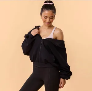 NWT! Blogilates Target X - Women's Marshmallow Full Zip Hooded Sweatshirt XL thumbnail 2