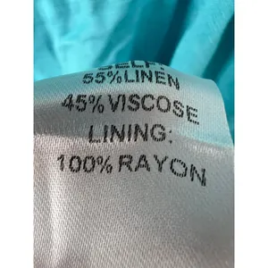 Aaron & Amber Linen Blend Maxi Dress Large Pockets thumbnail 9