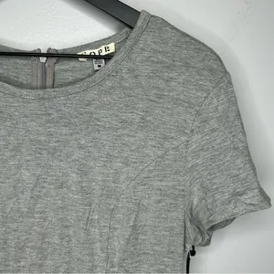 Urban Outfitters COPE‎ Gray Tee Romper Bodysuit Size M NWT thumbnail 6