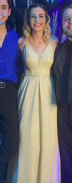 Yellow Gown Size 2 thumbnail 4