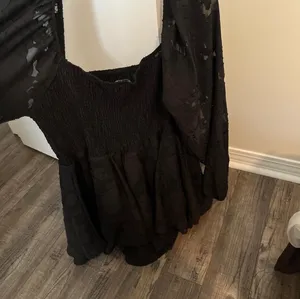 Rue 21 Romper Floral Black thumbnail 3