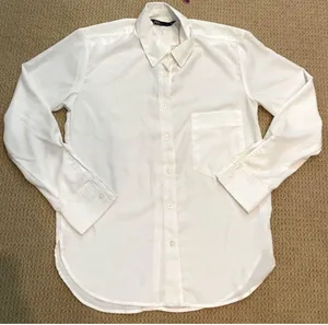 ZARA Long Sleeve Button Down Shirt. Size XS thumbnail 4