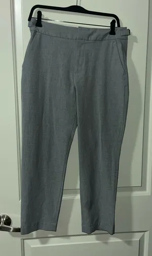 GAP Light Gray Women's Casual Trousers thumbnail 1