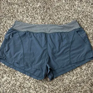 Zella Grey Workout Running Shorts Sz XL thumbnail 1