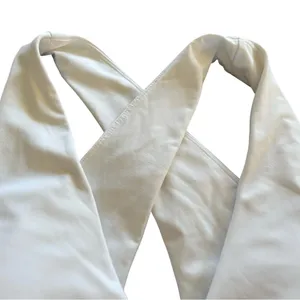 Fabletics Oasis Twist Sports Bra White Size 2X Cut Out Back Yoga Work Out Sporty thumbnail 4