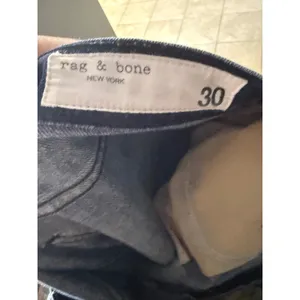 Rag‎ & Bone High Rise Skinny Jeans Dark Wash Blue Denim Size 30 thumbnail 8