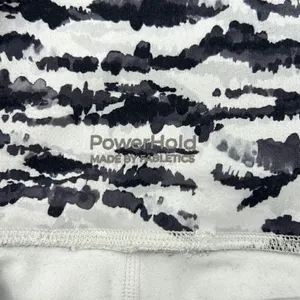 Fabletics small black and white abstract print 7/8 leggings thumbnail 5