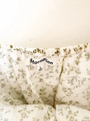 Reformation Pimento Linen Top Size L thumbnail 7