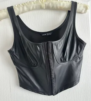 Leather Corset Top thumbnail 2