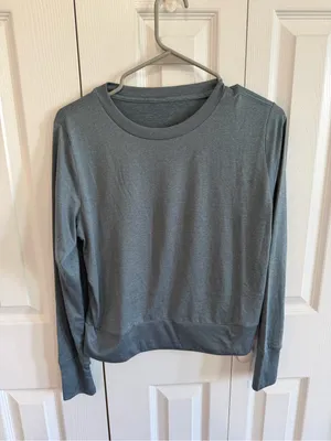 Vuori Daydream Crew Stormy Heather Loungewear Extra Small thumbnail 2