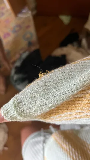 O'Neill Blue and Yellow Striped Sweatshirt thumbnail 3