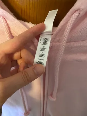 Bella Canvas Zip-Up Hoodie Pink  thumbnail 4