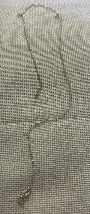 Lot a507 16 inch necklace chain 925 sterling silver thumbnail 1