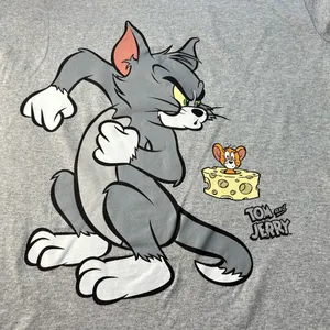 Tom and Jerry pullover Gray Short Sleeve Tee. New with tag. thumbnail 11