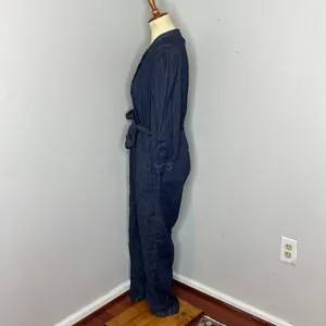 Faherty Charlotte Denim Jumpsuit‎ thumbnail 5