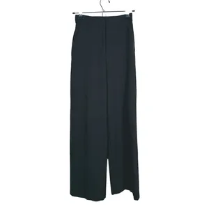 Aritzia Effortless Pant Wide Leg Trouser Size 00 Black Office Career Pleated thumbnail 2
