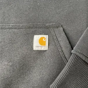 Carhartt Womens Relaxed Fit Fleece Hoodie Black Sweatshirt Size Large L 12-14 thumbnail 3