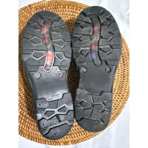 Sloggers Women Navy Blue Floral Waterproof Garden Shoes Rain Clogs Size 8 thumbnail 7