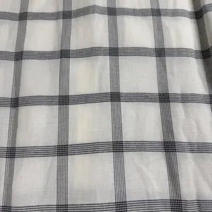 Barbour Summer Tartan Kelso Shirt Womens 12 Cloud/Blue Plaid Cotton British Prep thumbnail 5