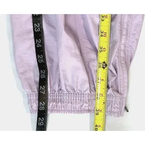 Old Navy Women’s HighWaisted AnkleZip Cargo Joggers Lavender Size Large Nylon thumbnail 9