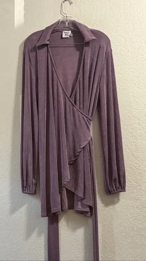 Princess Polly Party Time Mini Dress Purple Slinky 6 thumbnail 1