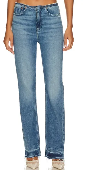 Rag & Bone Sz 29 Peyton Mid Rise Bootcut Medium Wash Jeans Misty WDD23P2928B7MI thumbnail 1