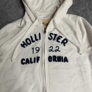 Y2K Hollister Graphic Zip Up Hoodie Size Large thumbnail 7