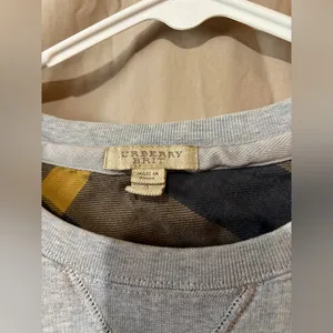 Burberry Brit Sweatshirt Size Men S Women M Knight Logo Sweater thumbnail 2