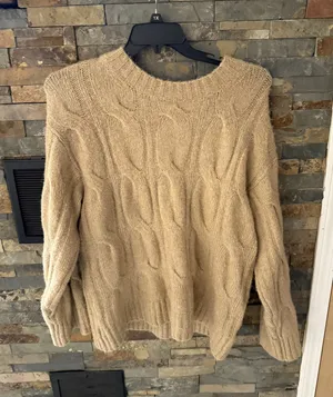 American Eagle Tan Sweater thumbnail 1