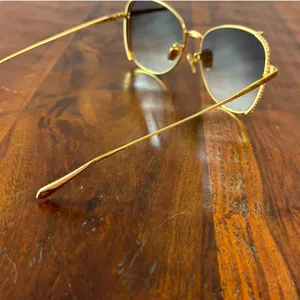 Charles & Keith Gold Butterfly Swarovski Crystal Sunglasses CK3-71280532 Brown‎ thumbnail 2