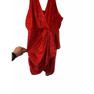 Double Crazy Red Sequin Dress thumbnail 11