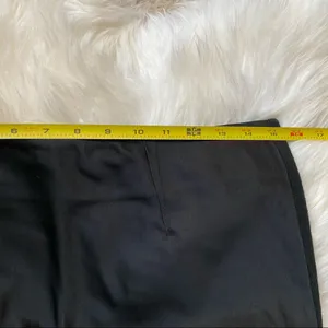 💜Vera Wang💜Lavender Label Black Pencil Skirt with Back Zipper and Pocket thumbnail 5