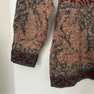 Vintage Whortleberry Scottish Wool Button Front Cardigan Sweater Womens Medium thumbnail 4
