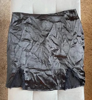Amazon Black Silk Skirt Lyaner thumbnail 1